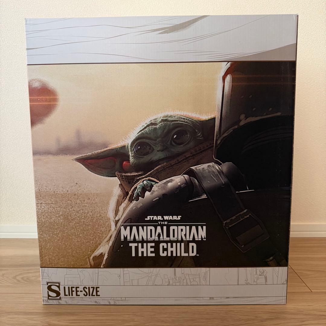 開封のみ【サイドショウ】マンダロリアン・グローグー等身大スタチュー