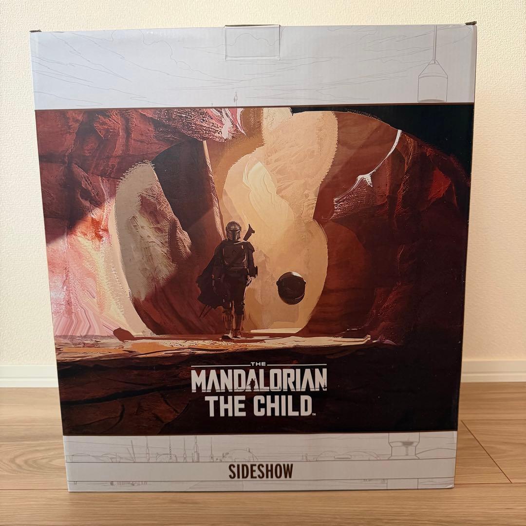 開封のみ【サイドショウ】マンダロリアン・グローグー等身大スタチュー