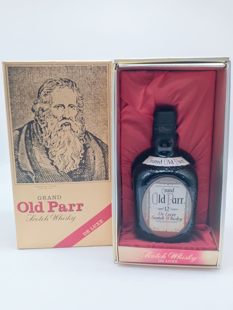 【未開栓】GRAND Old Parr 12年 オールドパー 3本 旧750ml