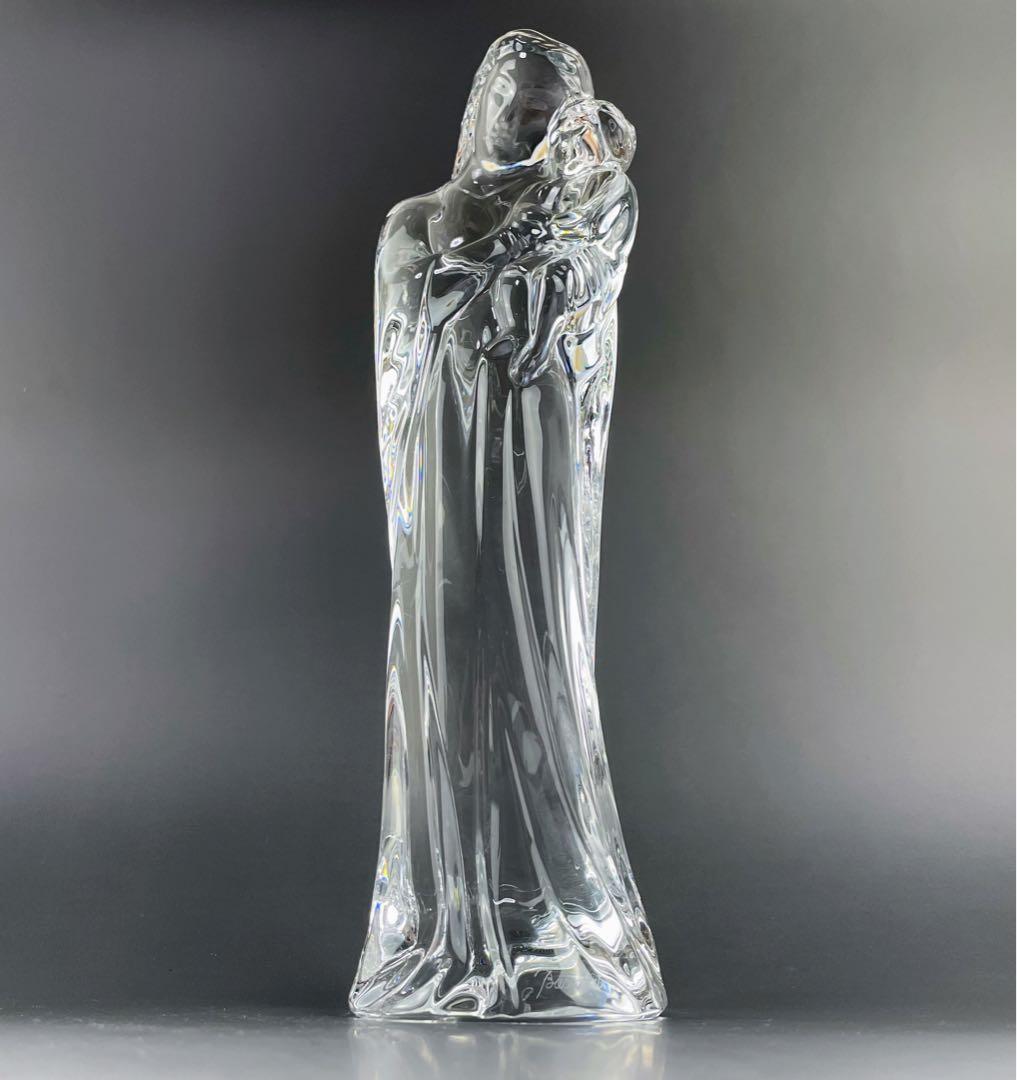 バカラ 聖母 マリア像 マリヤ像 フィギュリン ぺーパーウェイト 置物