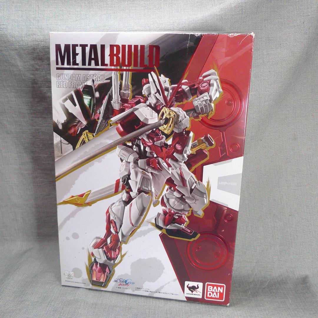 n5776■ガンダムアストレイ レッドフレーム メタルビルド 箱＋パーツ