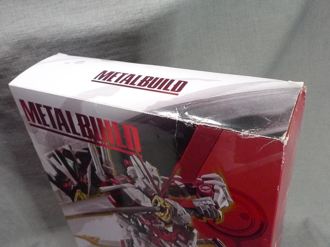 n5776■ガンダムアストレイ レッドフレーム メタルビルド 箱＋パーツ