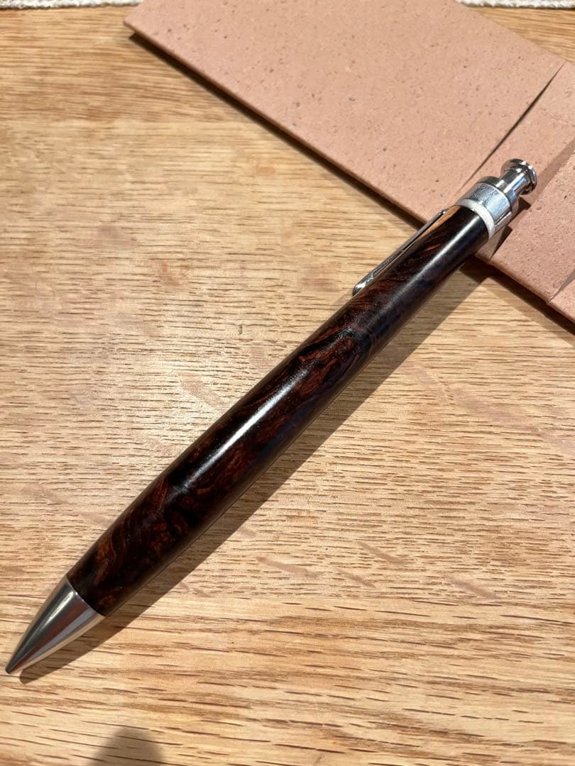 工房楔　ペンシル楔　ローズウッドこぶ杢