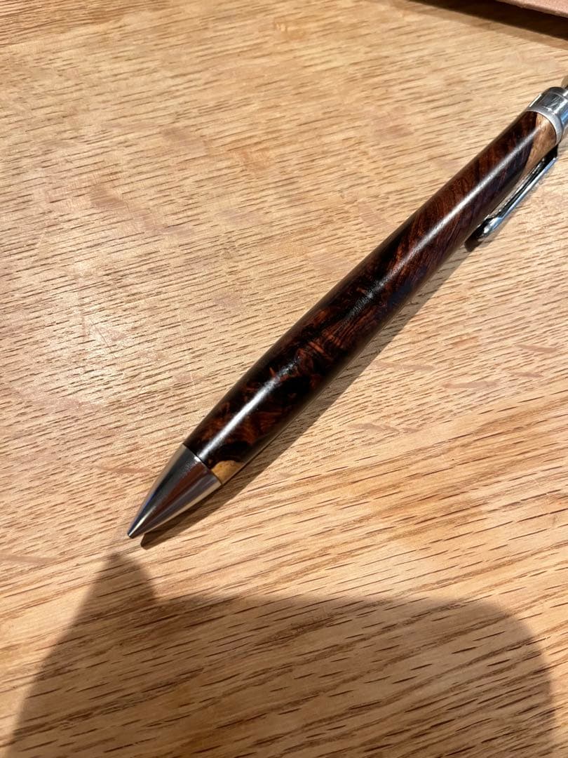 工房楔　ペンシル楔　ローズウッドこぶ杢