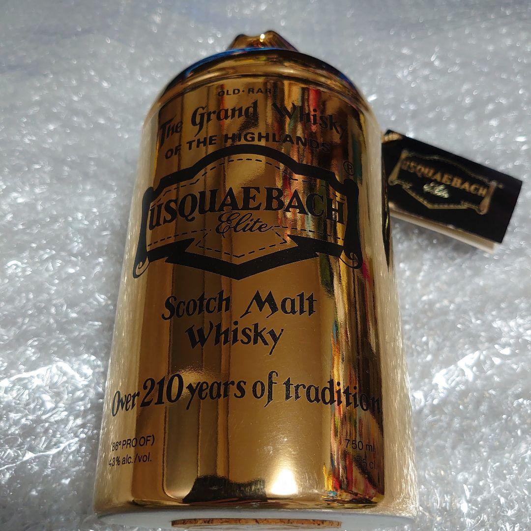 USQUAEBACH Elite【未開封スコッチウイスキー陶器ボトル】750ml