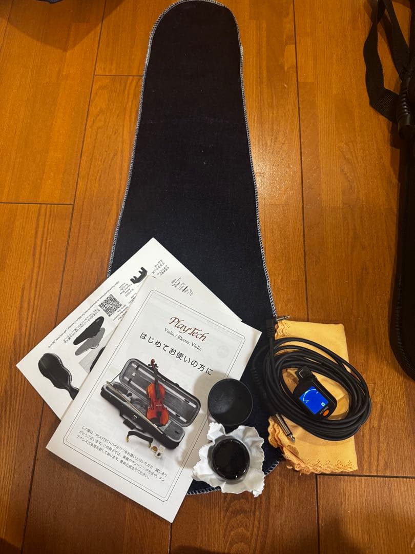 PLAYTECH PSV100BR エレクトリックバイオリン 4/4 ブラウン