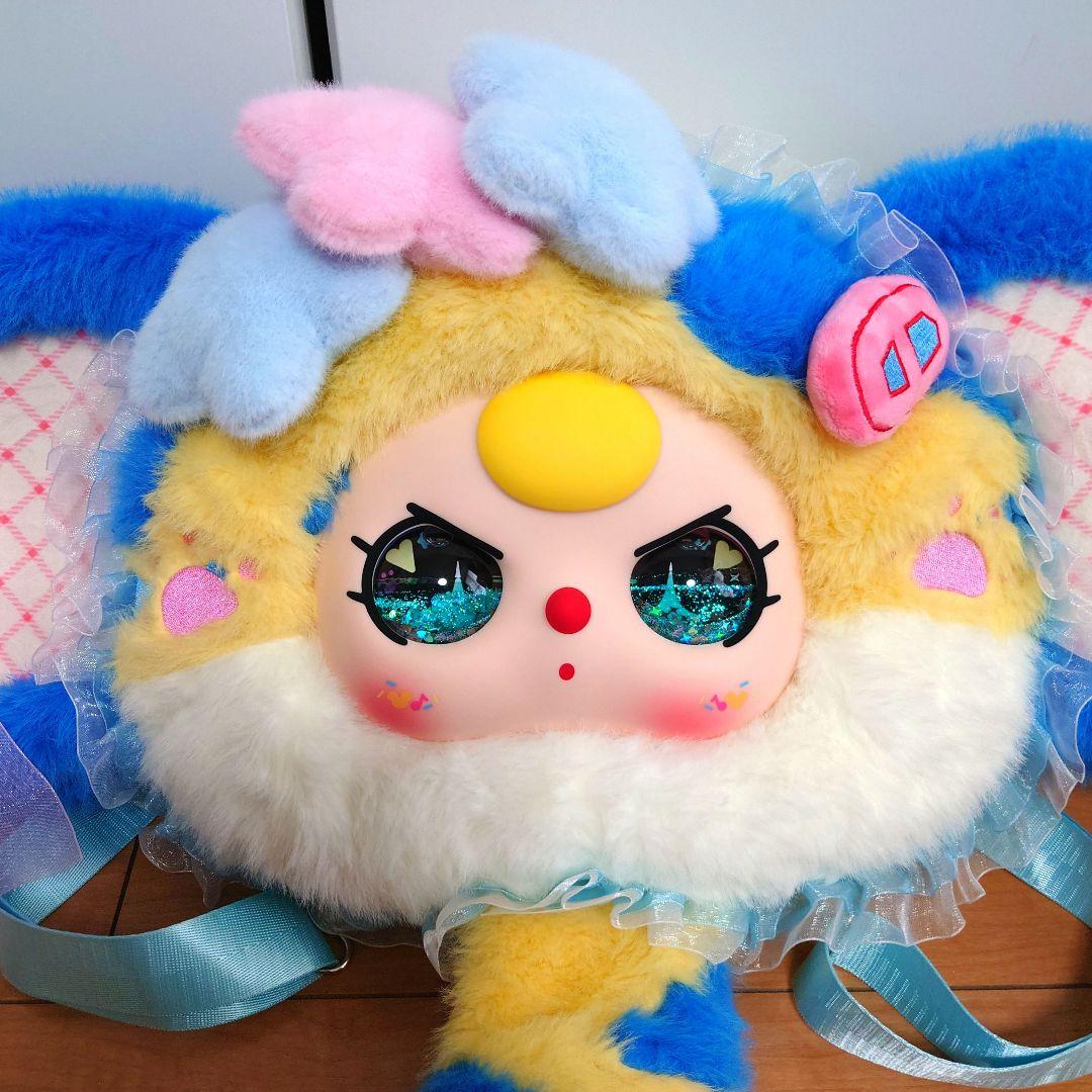 Babythree　バッグ　シークレット　ブルー