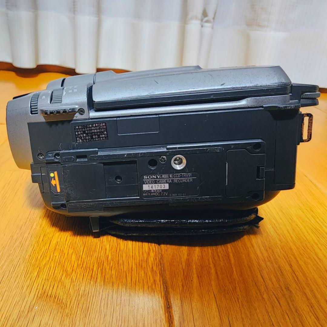 【動作確認済】SONY 高画質 8ミリ Hi8 ビデオカメラ ACアダプタセット