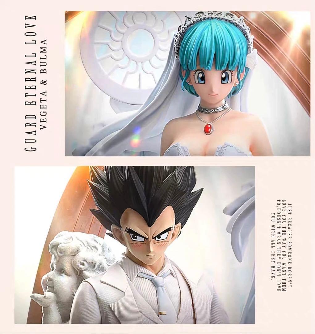 ベジータ＆ブルマ　結婚　ドラゴンボール　フィギュア　ガレージキット１／６スケール