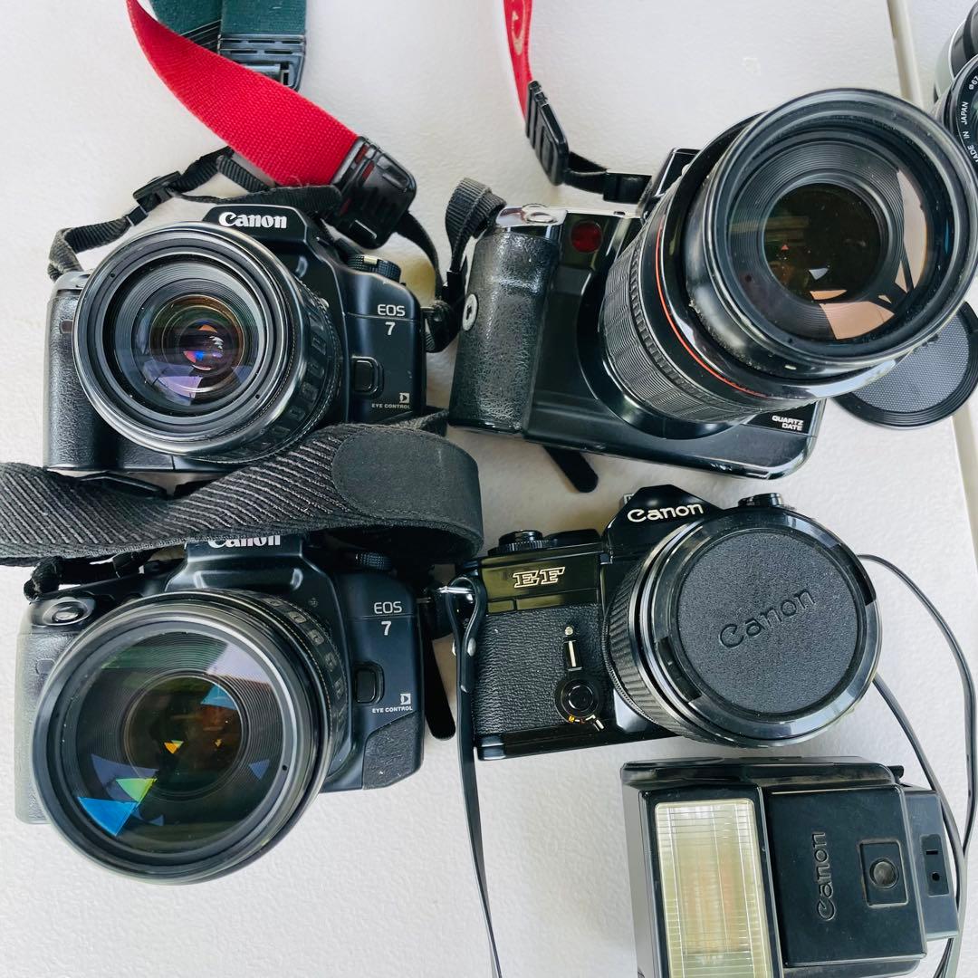Canon フィルムカメラ EOS EF キャノンレンズ　セット