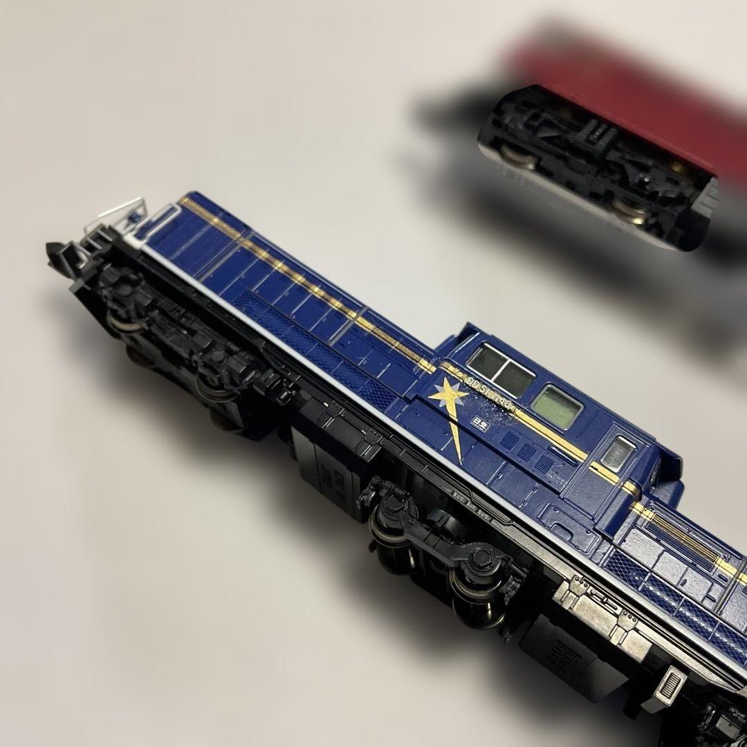 KATO DD51 後期　耐寒形　北斗星　ED79 シングルアーム　パンタグラフ