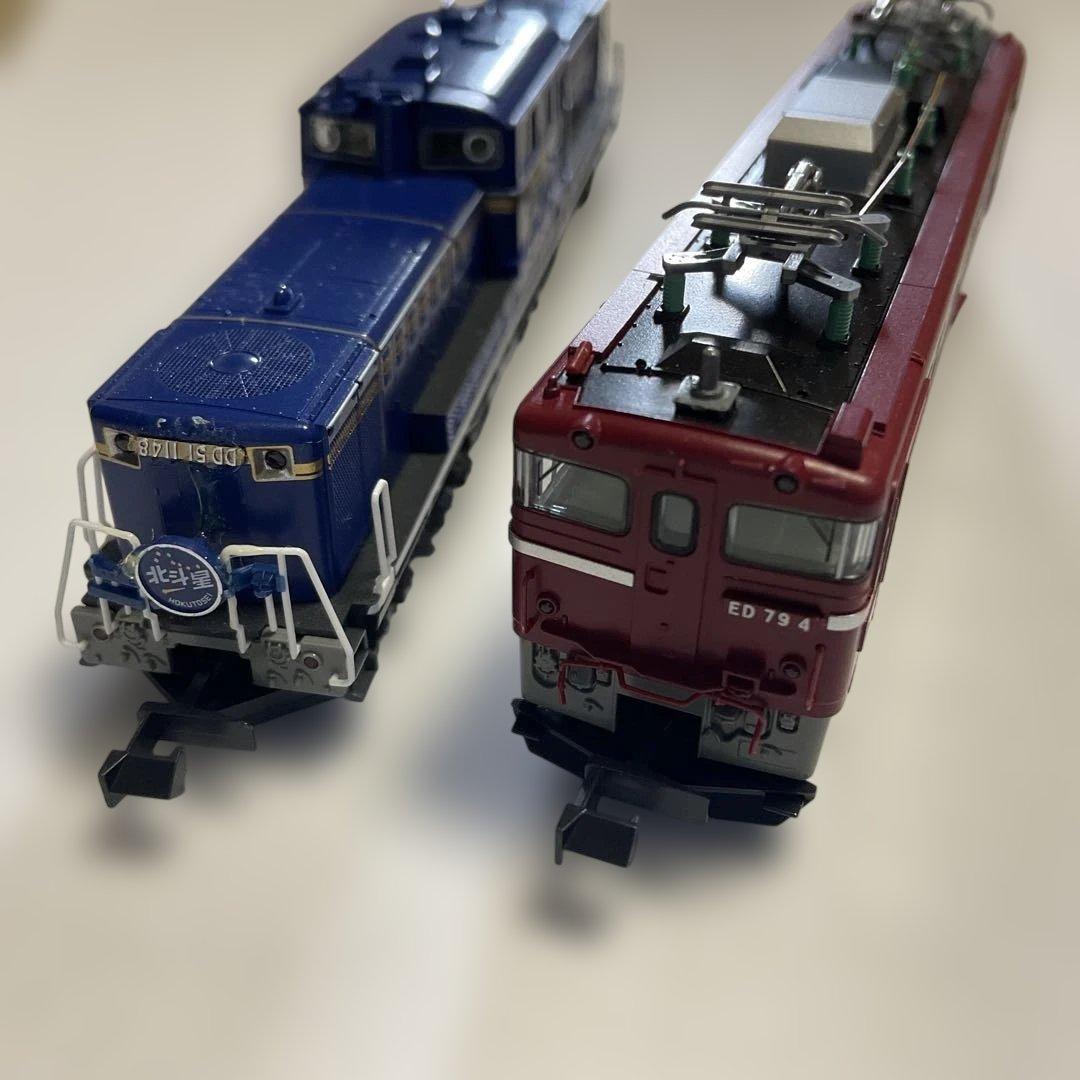 KATO DD51 後期　耐寒形　北斗星　ED79 シングルアーム　パンタグラフ