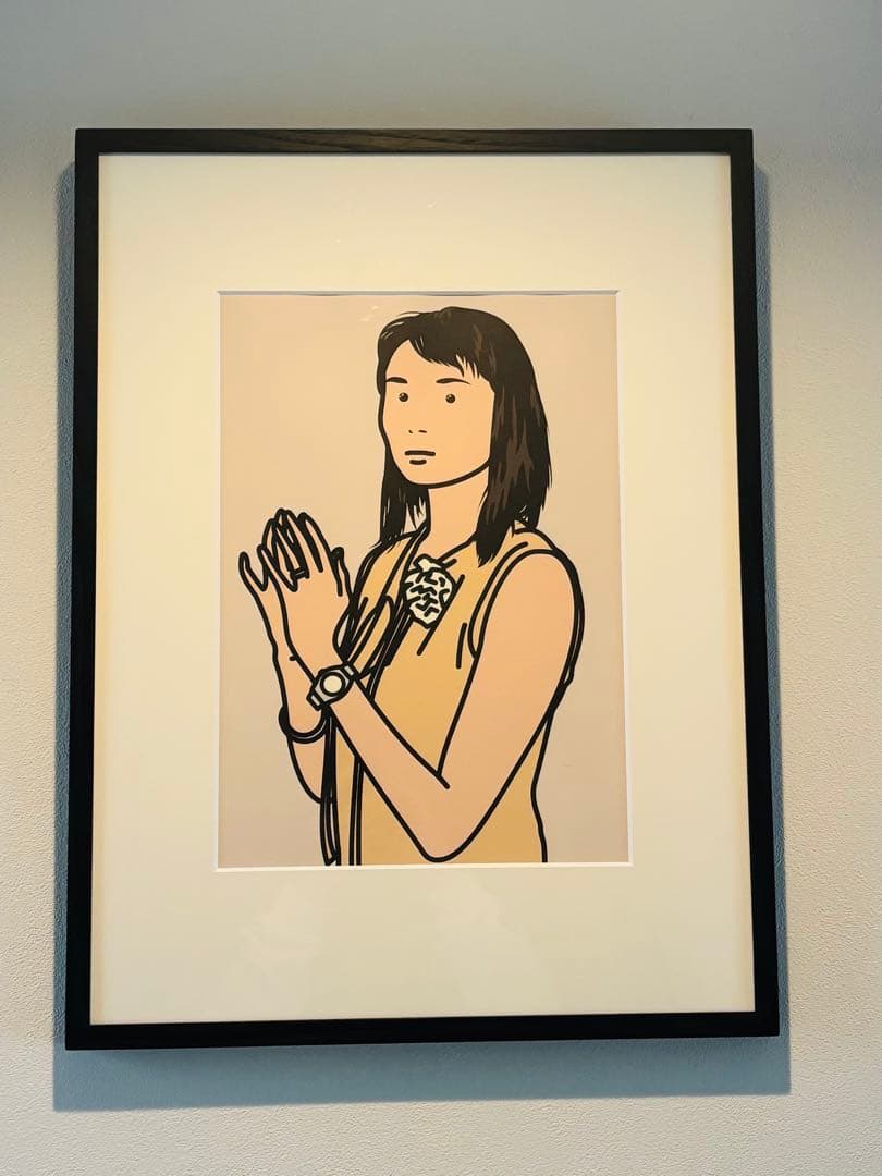 ジュリアンオピー 版画 額入 限定250 KYNE 村上隆 ソフ