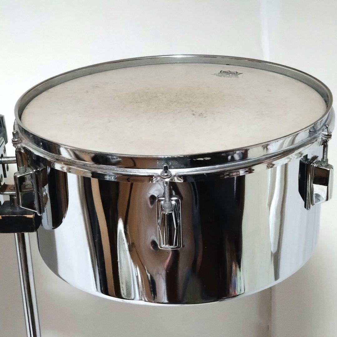 Pearl　パール　ティンバレス　13インチ 14インチ　スタンド付き　打楽器