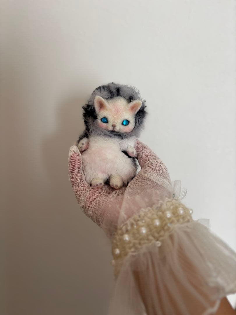 アートドール　アメショ幻獣No.059 羊毛フェルト