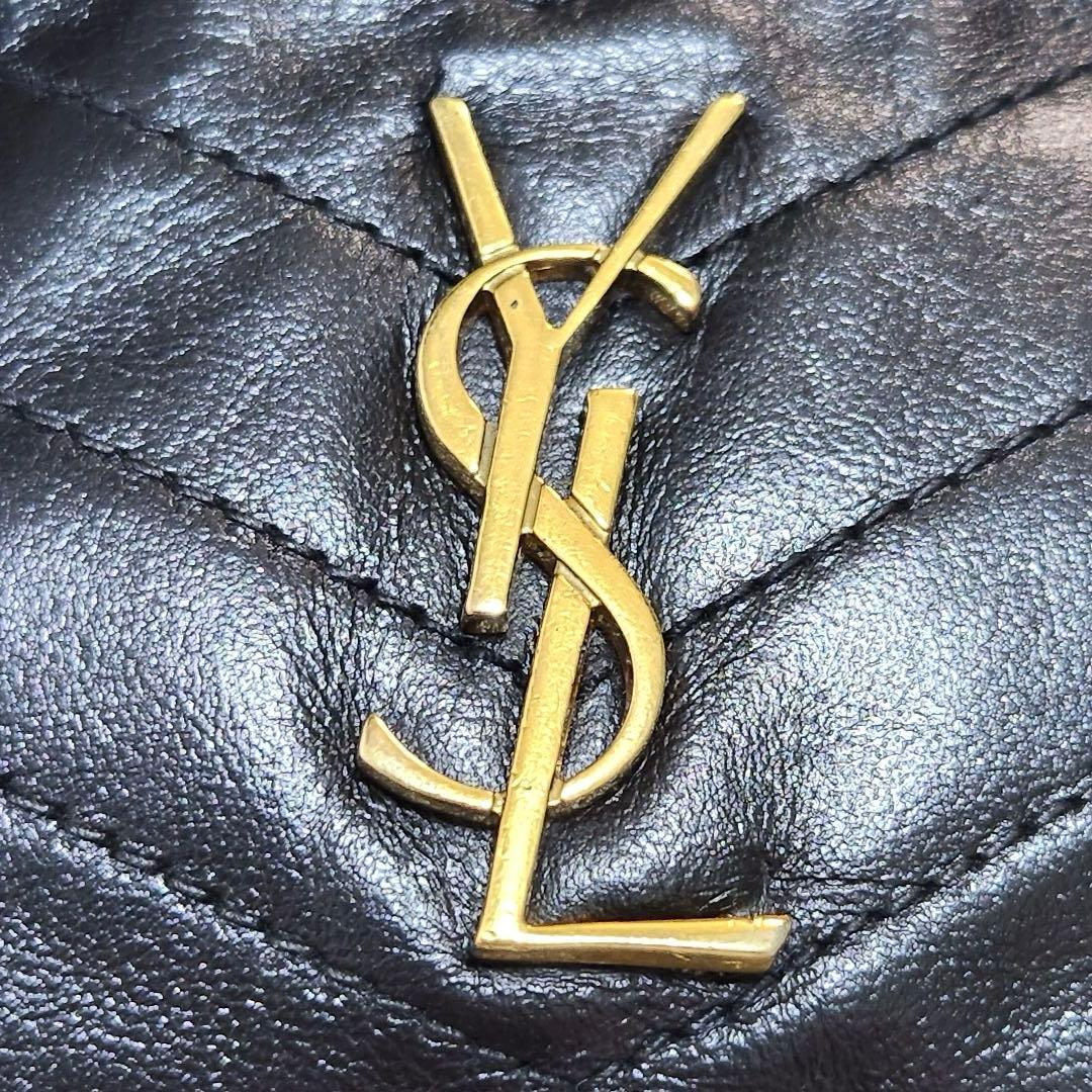 ✨美品✨サンローラン　ケース　小銭入れ　キーリング　カサンドラ　ブラック