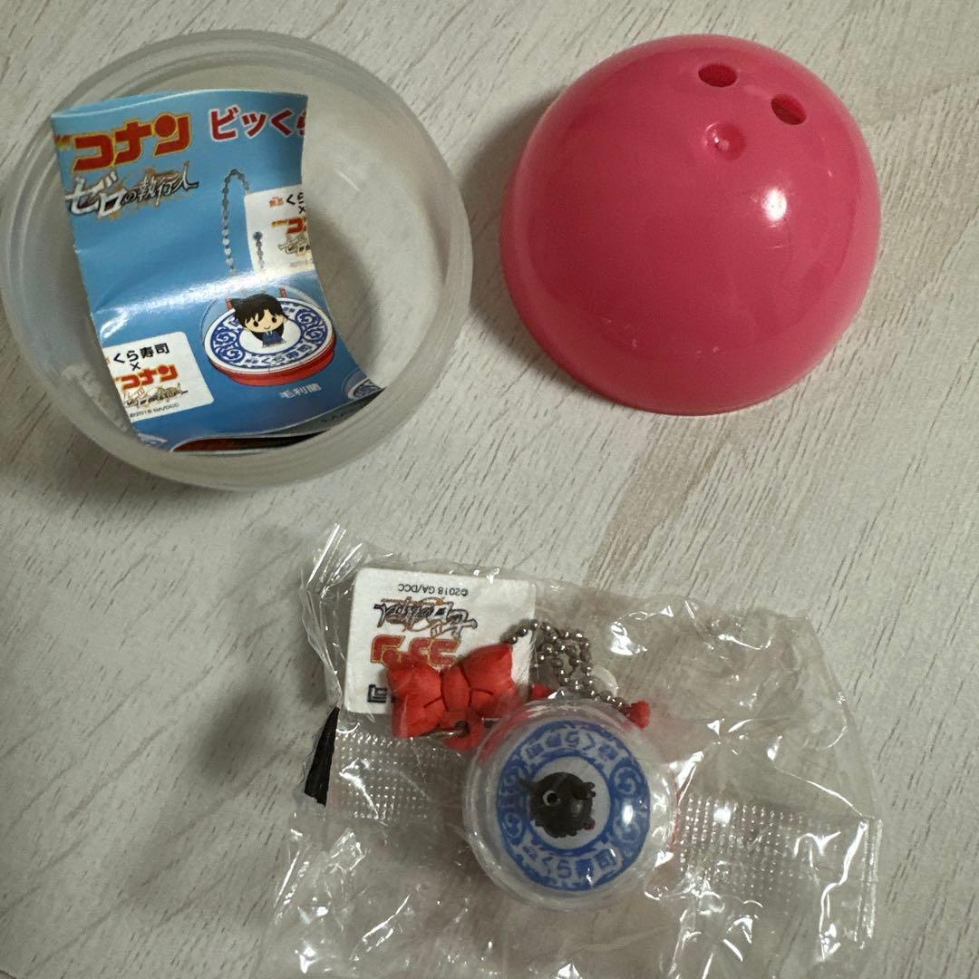 くら寿司 名探偵コナン ビッくらポン 江戸川コナン 蝶ネクタイチャーム レア