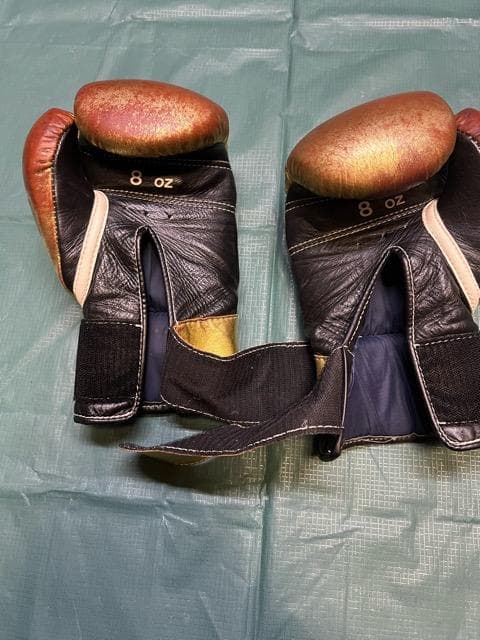 ウイニング ボクシンググローブ 8オンス ゴールド Winning