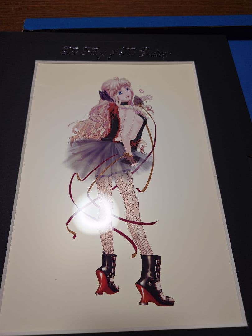 マクロスF　FC限定受注生産　江端里沙書き下ろし　クリスタルアートワークス