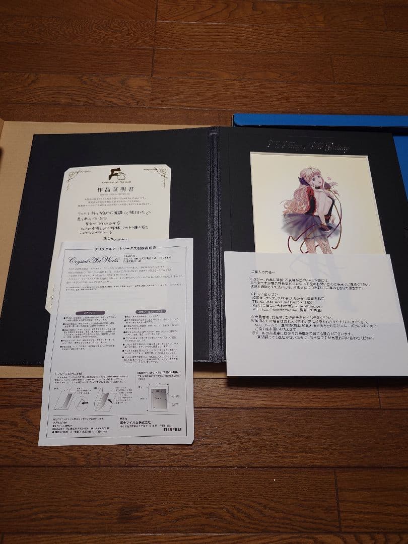 マクロスF　FC限定受注生産　江端里沙書き下ろし　クリスタルアートワークス