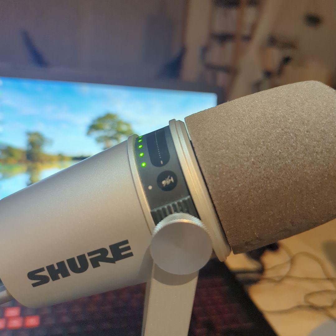 SHURE MV7 マイクスタンドセット（マイクおまけ付き）