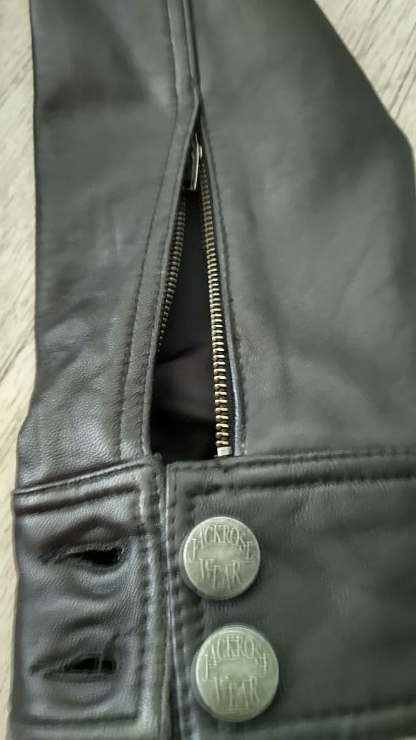 ジャックローズ★レザートラッカーᎶジャン★サイズ6本日まで価格中！！！