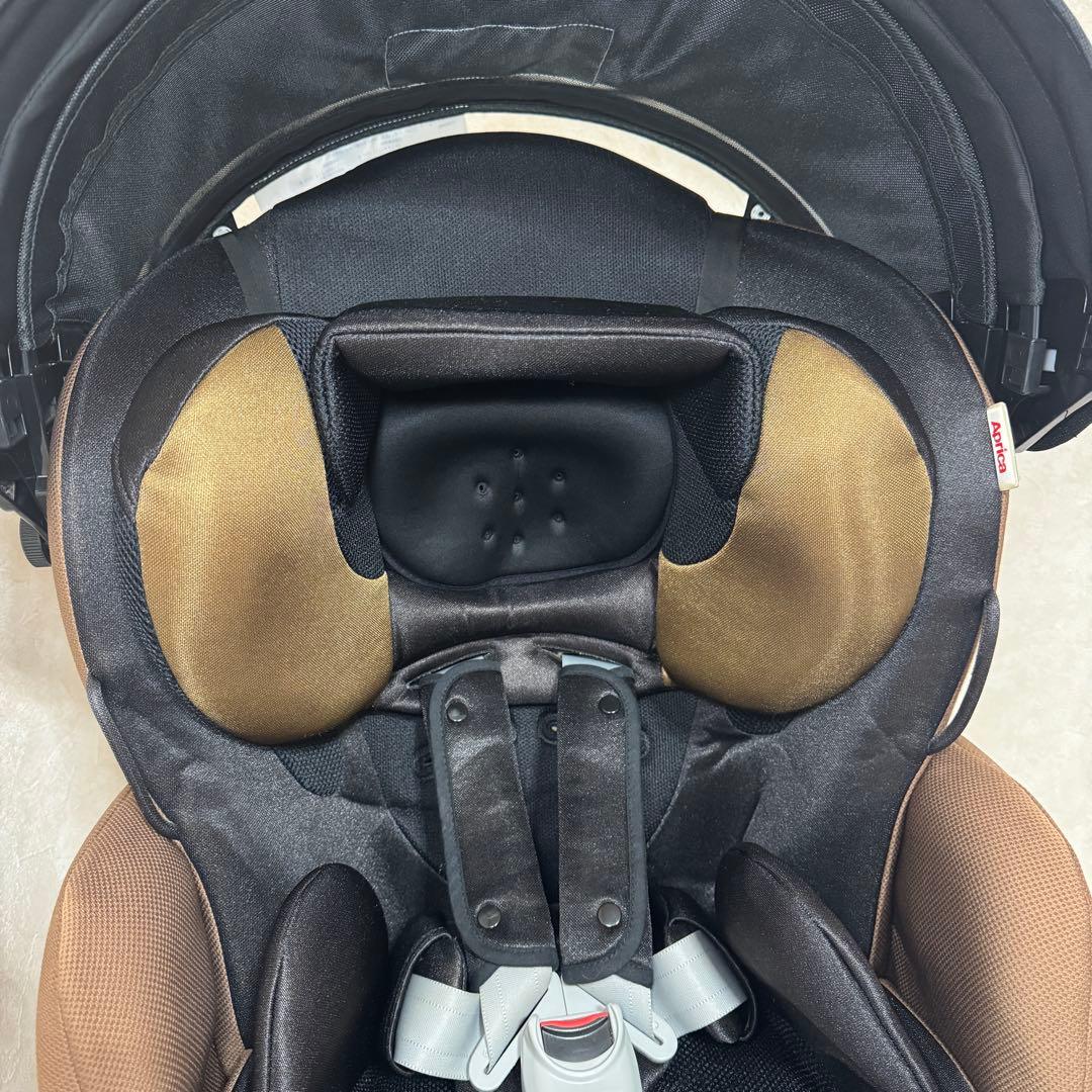 アップリカ フラディアエアー チャイルドシート 新生児○ ブラウン