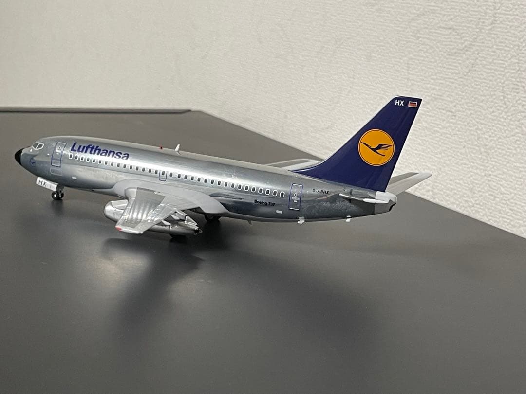 ルフトハンザ旅客機 B-737-200ポリッシュ仕上