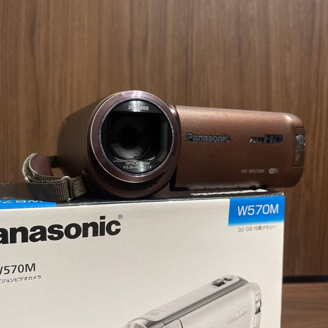 【送料無料】【美品】Panasonic HC-W570M Wi-Fi搭載