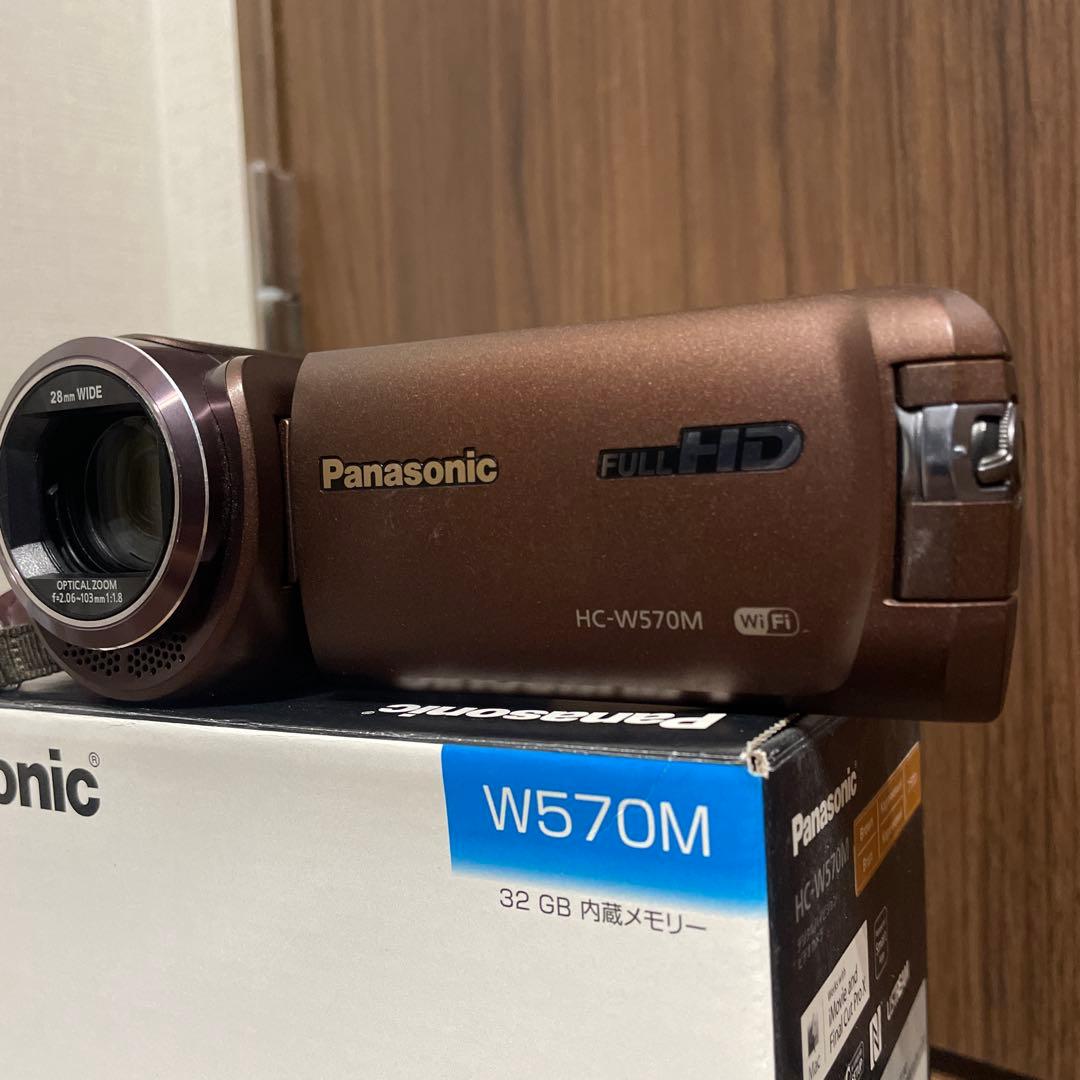 【送料無料】【美品】Panasonic HC-W570M Wi-Fi搭載