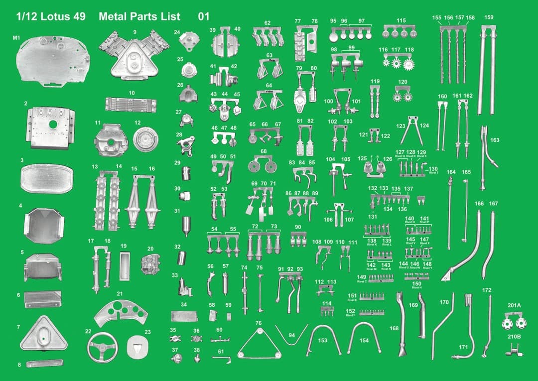 【りん(*˘︶˘*).*】1/12 MFH LOTUS 49