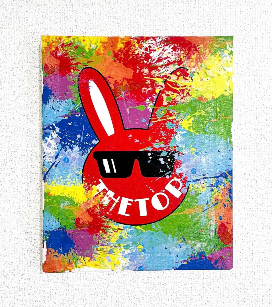 ［レア］唯一無二 手作業転写アート イラスト キャンバス インテリア 絵画