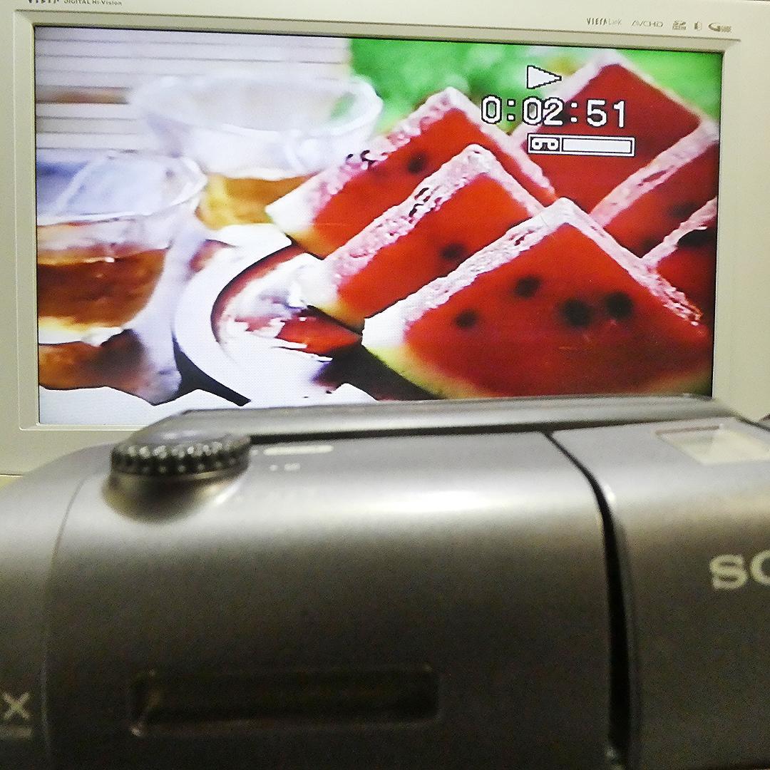 動作良好 VideoHi8 ソニーCCD-TR11 8ミリビデオ　DVD化に最適