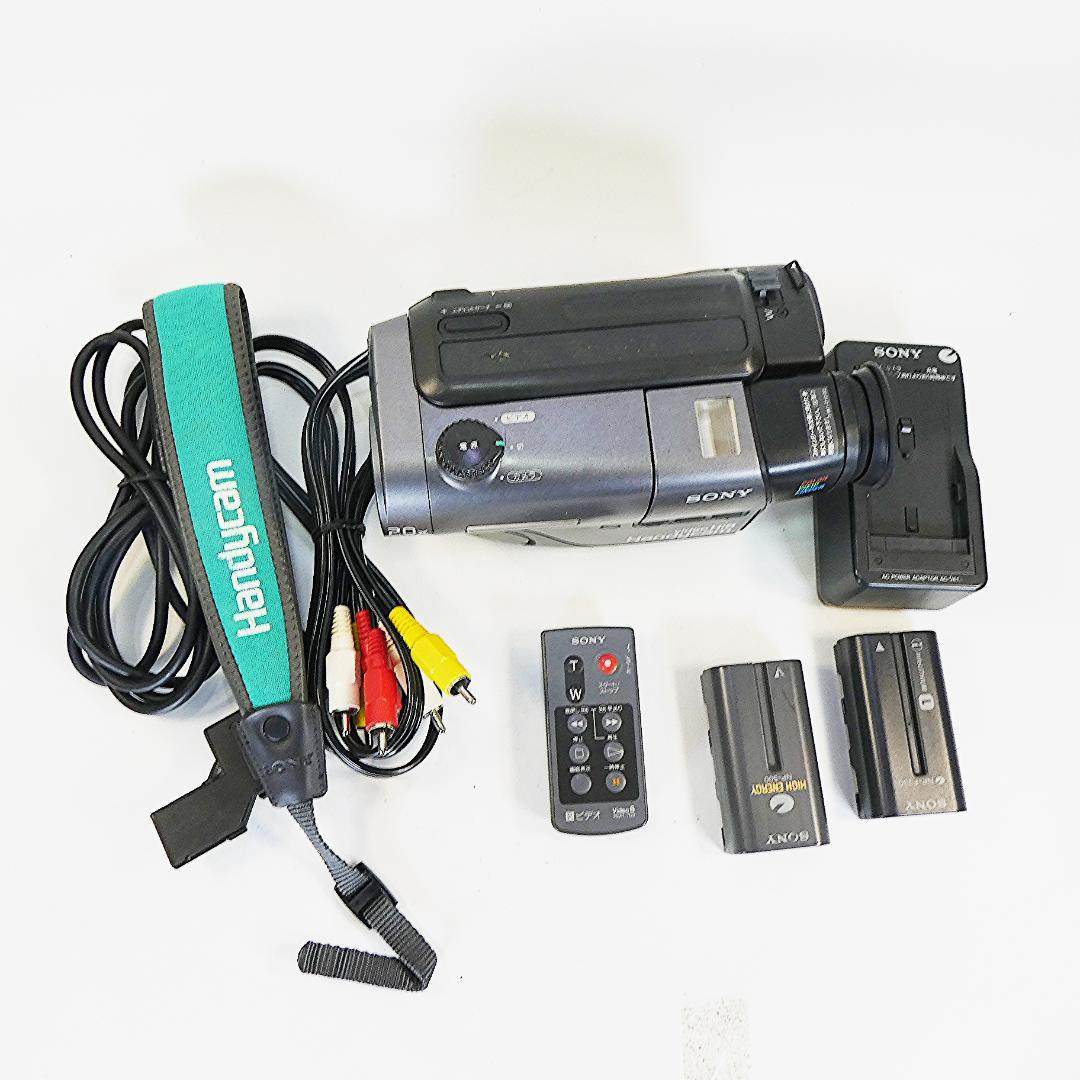 動作良好 VideoHi8 ソニーCCD-TR11 8ミリビデオ　DVD化に最適