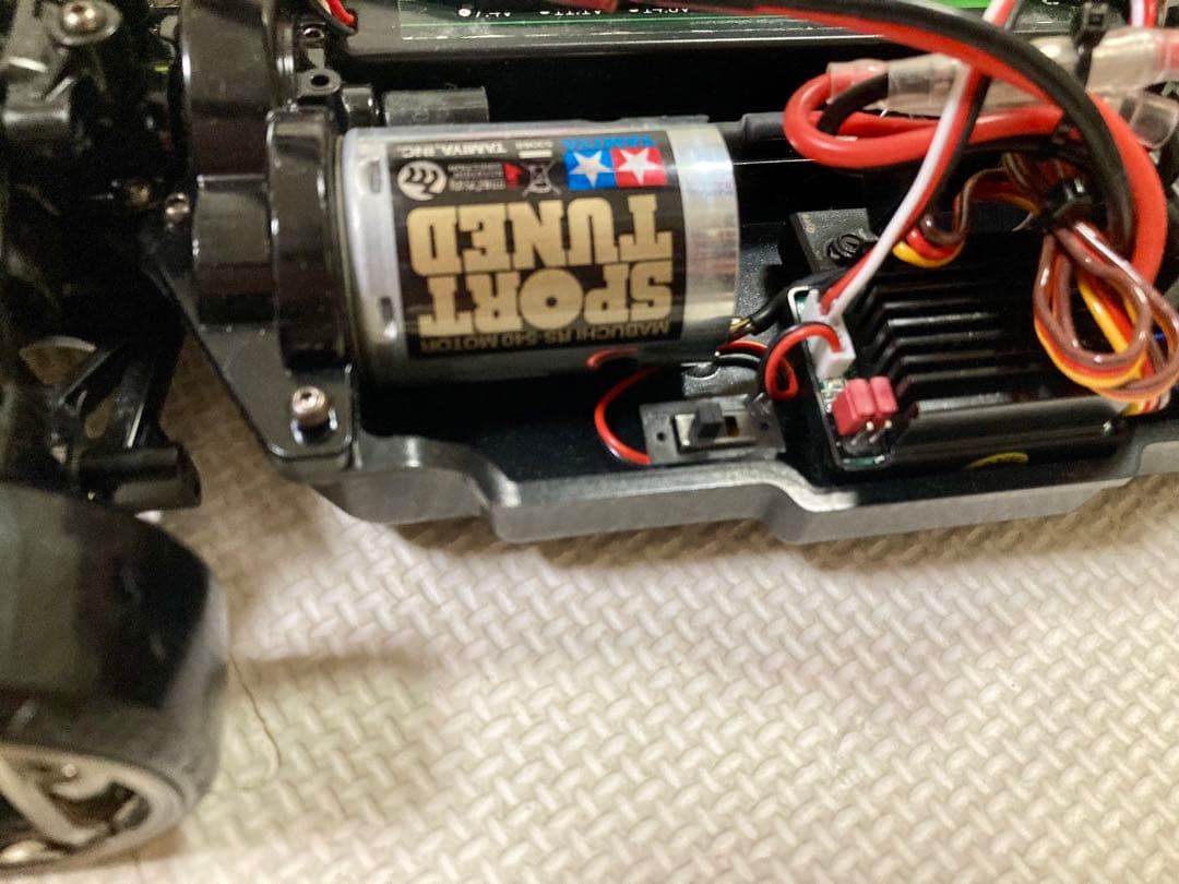 タミヤTT02二駆ドリフト mrcコンバ即ドリセット　ジャイロ付き