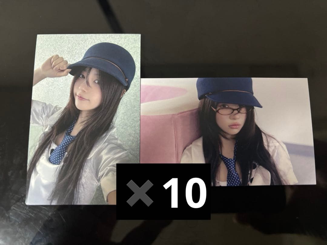 モカ ILLIT bomb TSUTAYA ラッキードロー トレカ　10枚