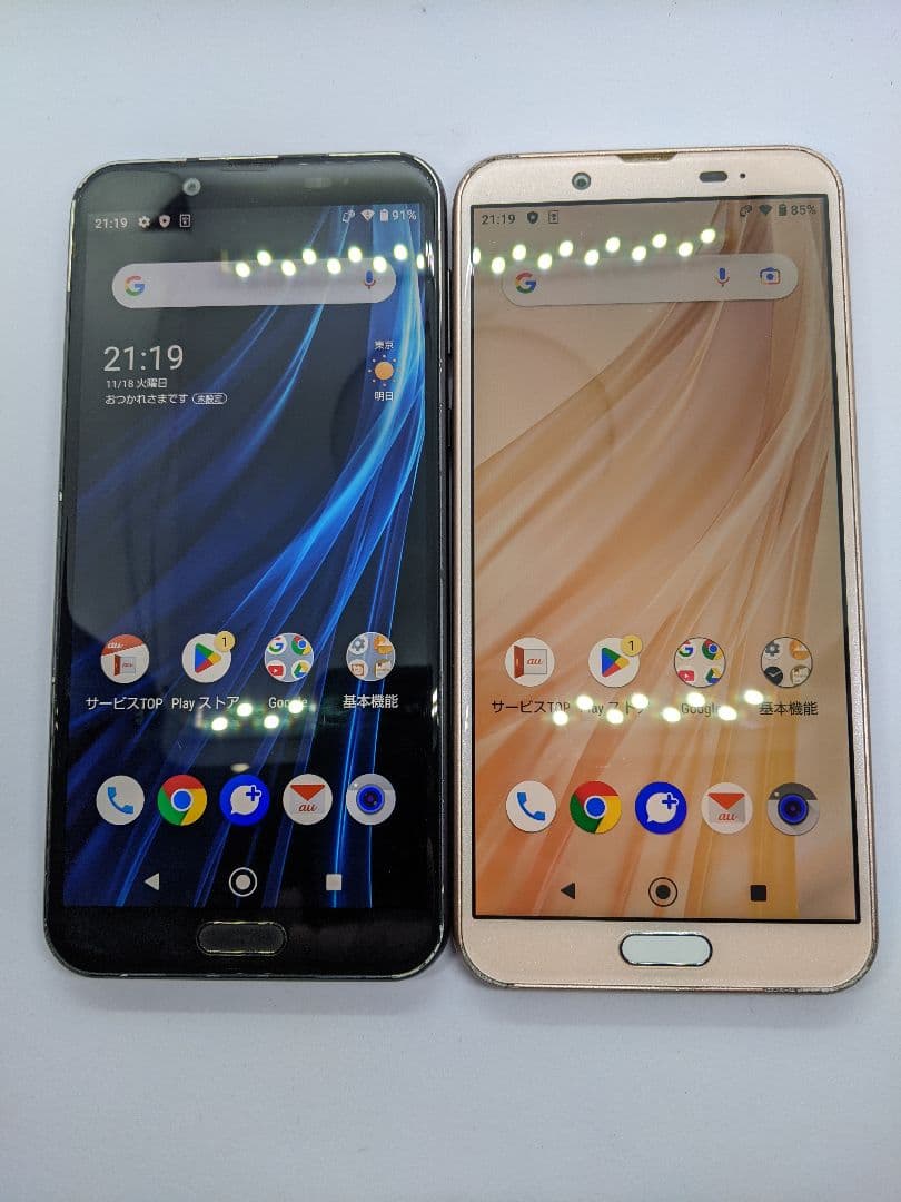 AQUOS sense2 SHV43 android10 Simフリー2台