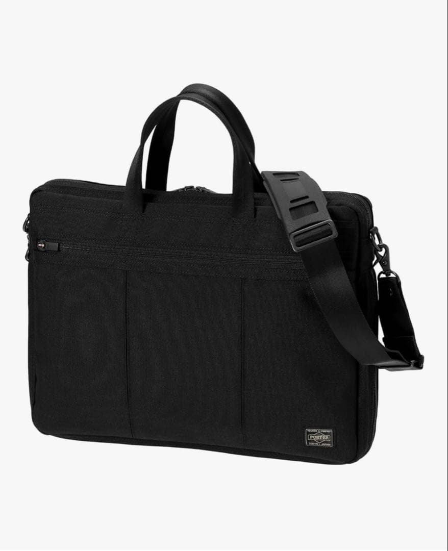 PORTER テンション2Wayビジネスバッグ ブラック