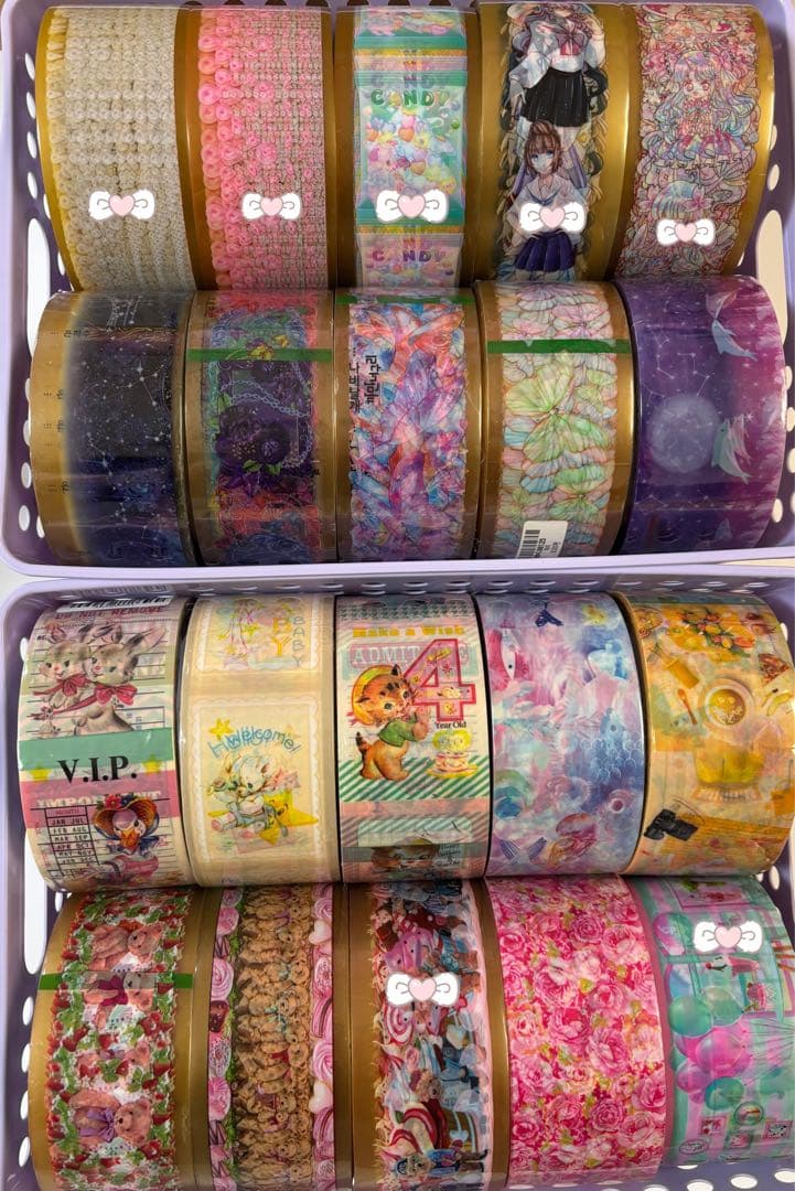OPPテープ20本♡おまけステッカー&コラージュ