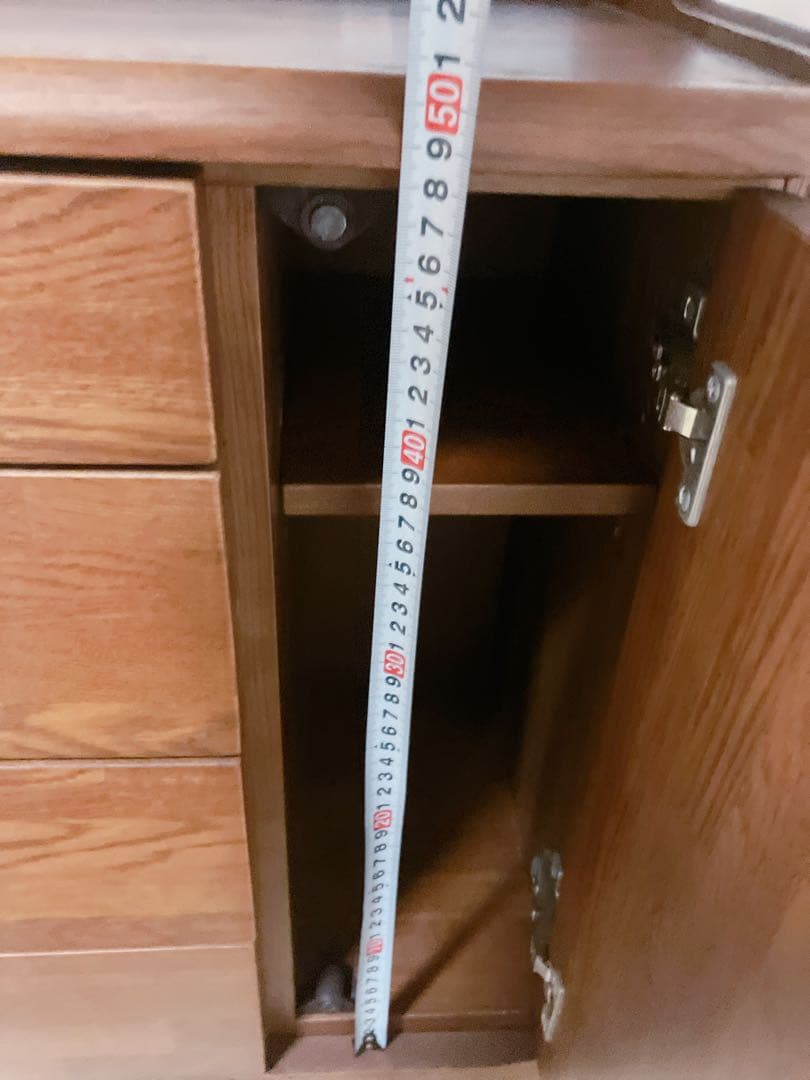 maruni マルニ　電話台、FAX台　サイドチェスト　コンセント穴付き