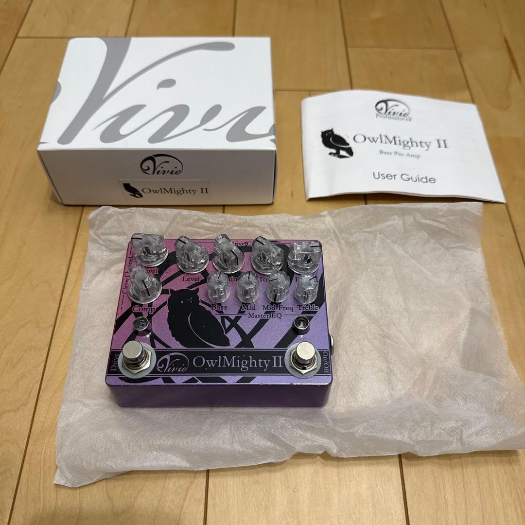 【美品】Viva OwlMighty II ベースエフェクター【動作問題なし】
