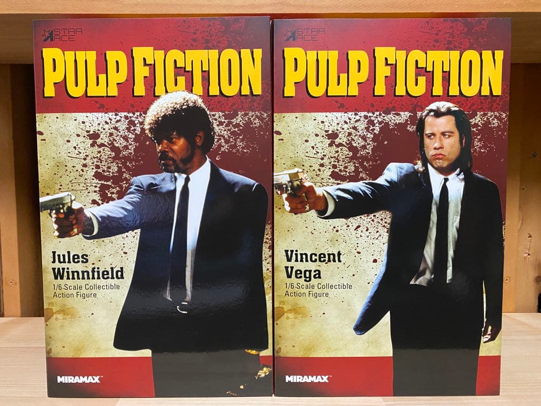 Star Ace Toys パルプフィクション フィギュア 2体セット