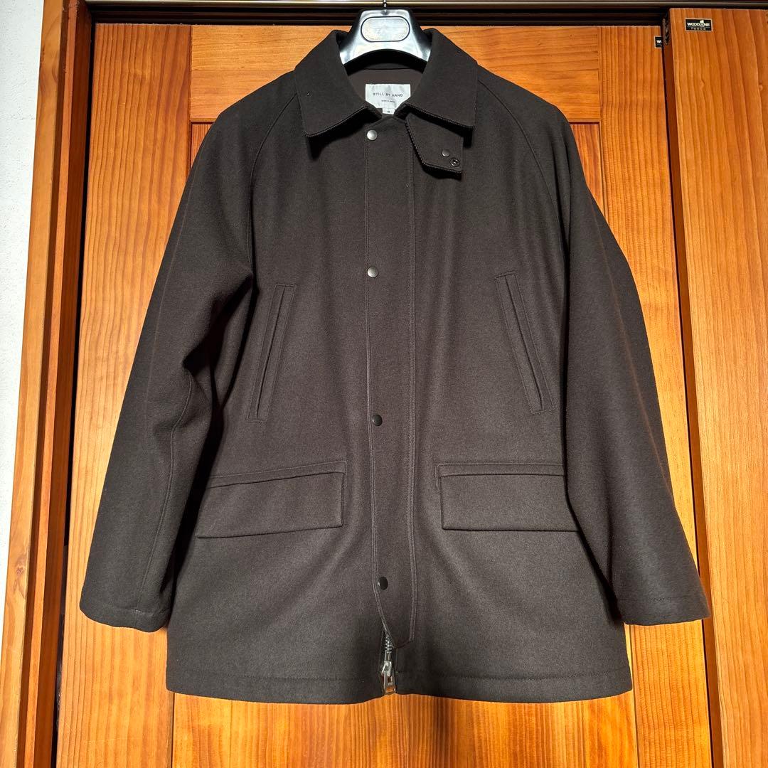 スティルバイハンド ラムメルトンハーフコート　バブアー