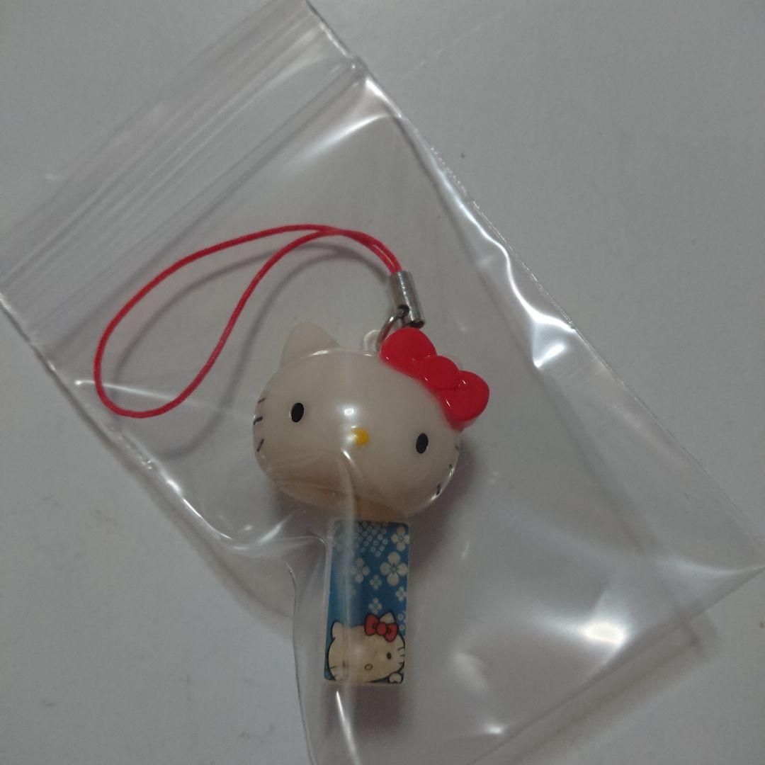 ハローキティ お祭りマスコットりんご飴 かき氷 クレープ 風鈴 リーメント