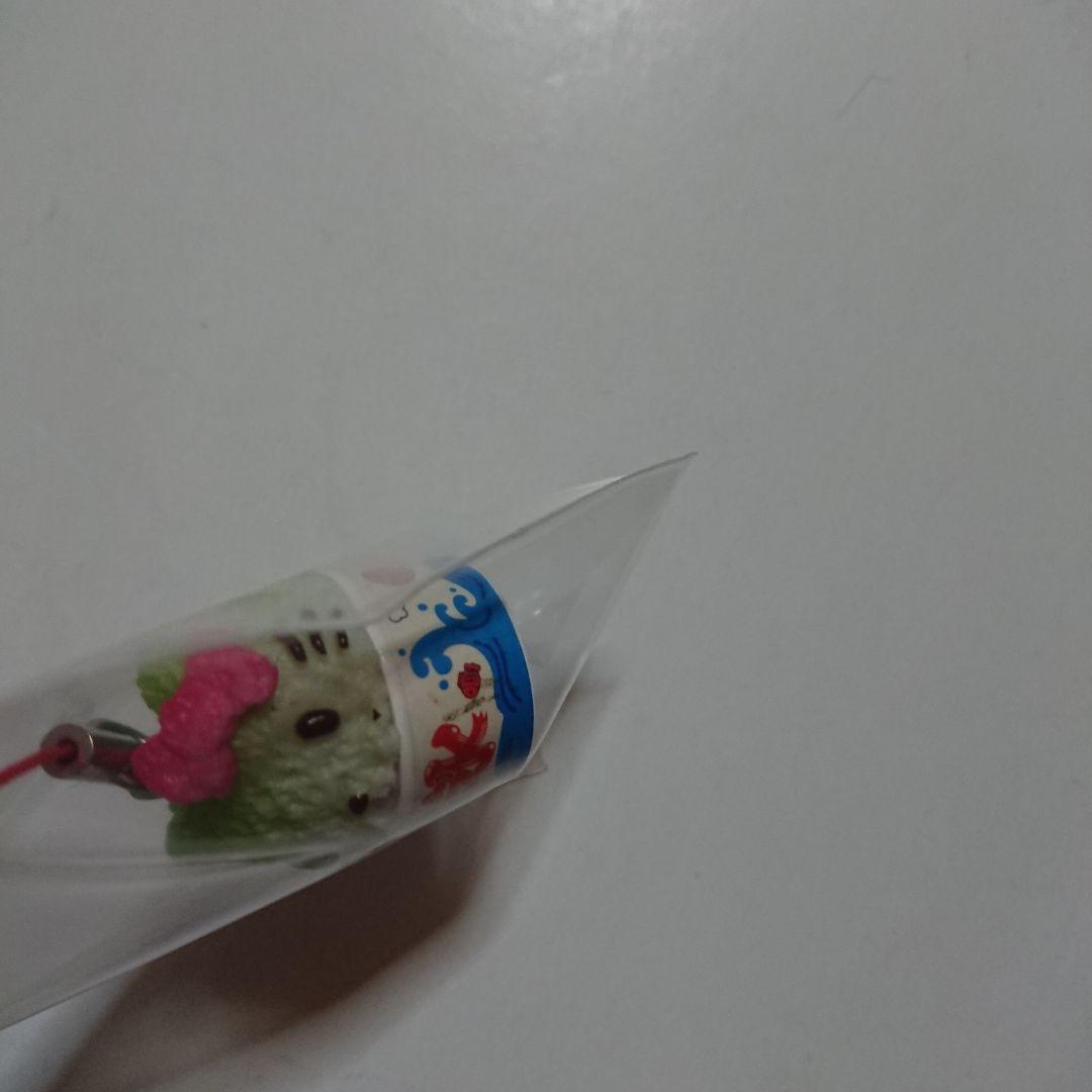 ハローキティ お祭りマスコットりんご飴 かき氷 クレープ 風鈴 リーメント