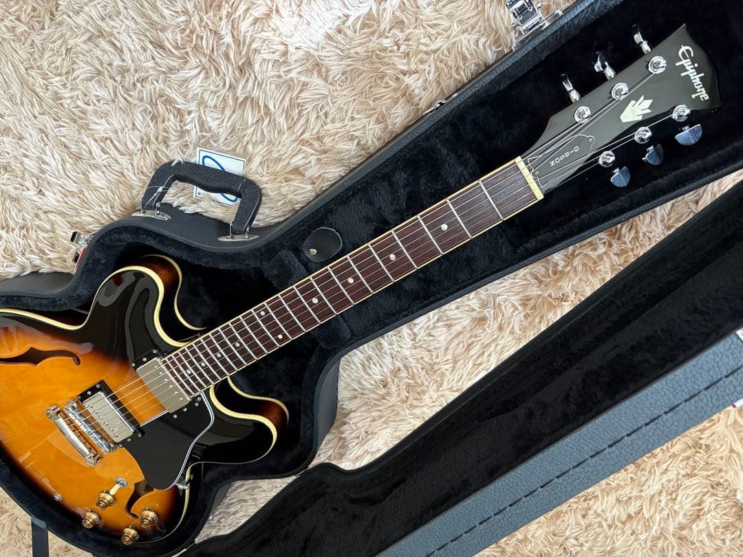 ギター Epiphone Japan ES-335 Tobacco Sunburst