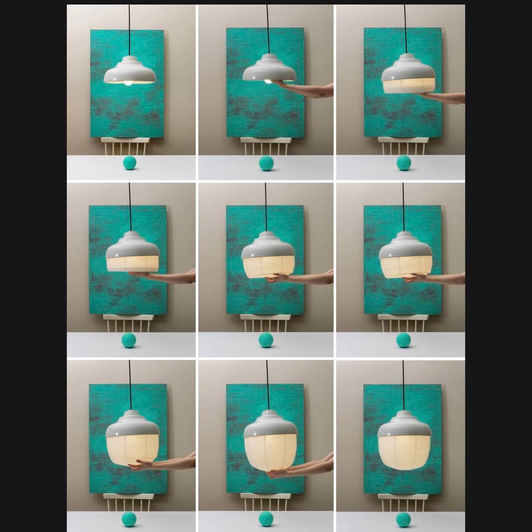 RED DOT受賞ランプ◇The New Old Light Large／緑