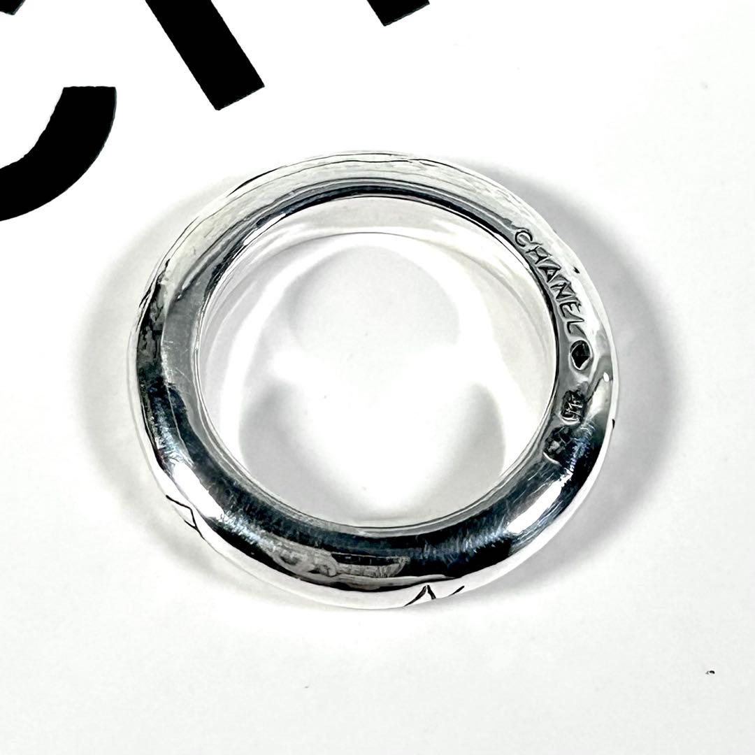 ビ*ル様 新品仕上済✨CHANEL シャネル ロゴ リング シルバー 925 指