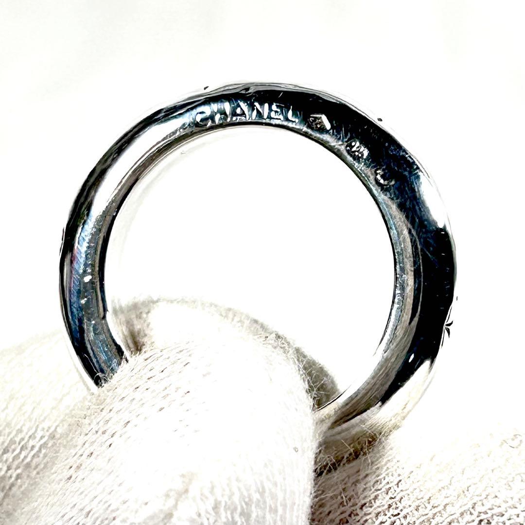 ビ*ル様 新品仕上済✨CHANEL シャネル ロゴ リング シルバー 925 指