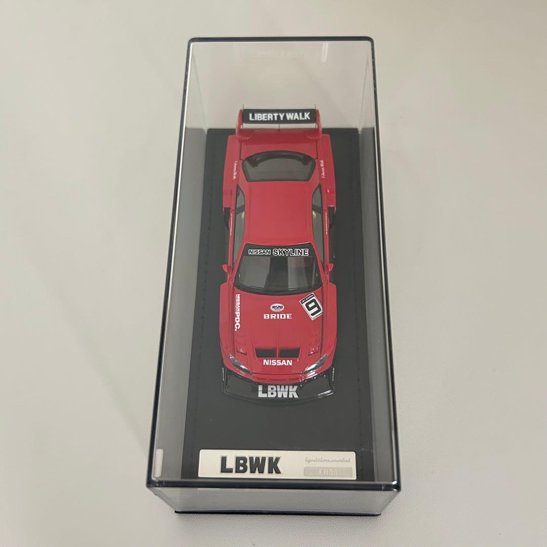 【未使用】LB-ER34 スーパーシルエット 1/43 スカイライン #9